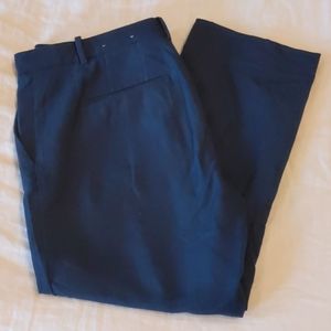 Navy GAP crop work pants